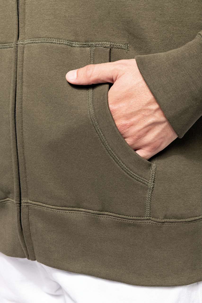 KA454 MEN'S FULL ZIP HOODED SWEATSHIRT – Obrázok 6