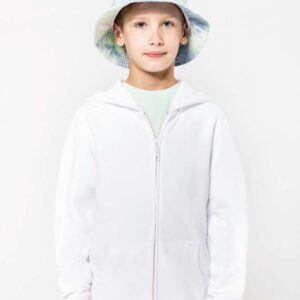 KA455 KIDS FULL ZIP HOODED SWEATSHIRT