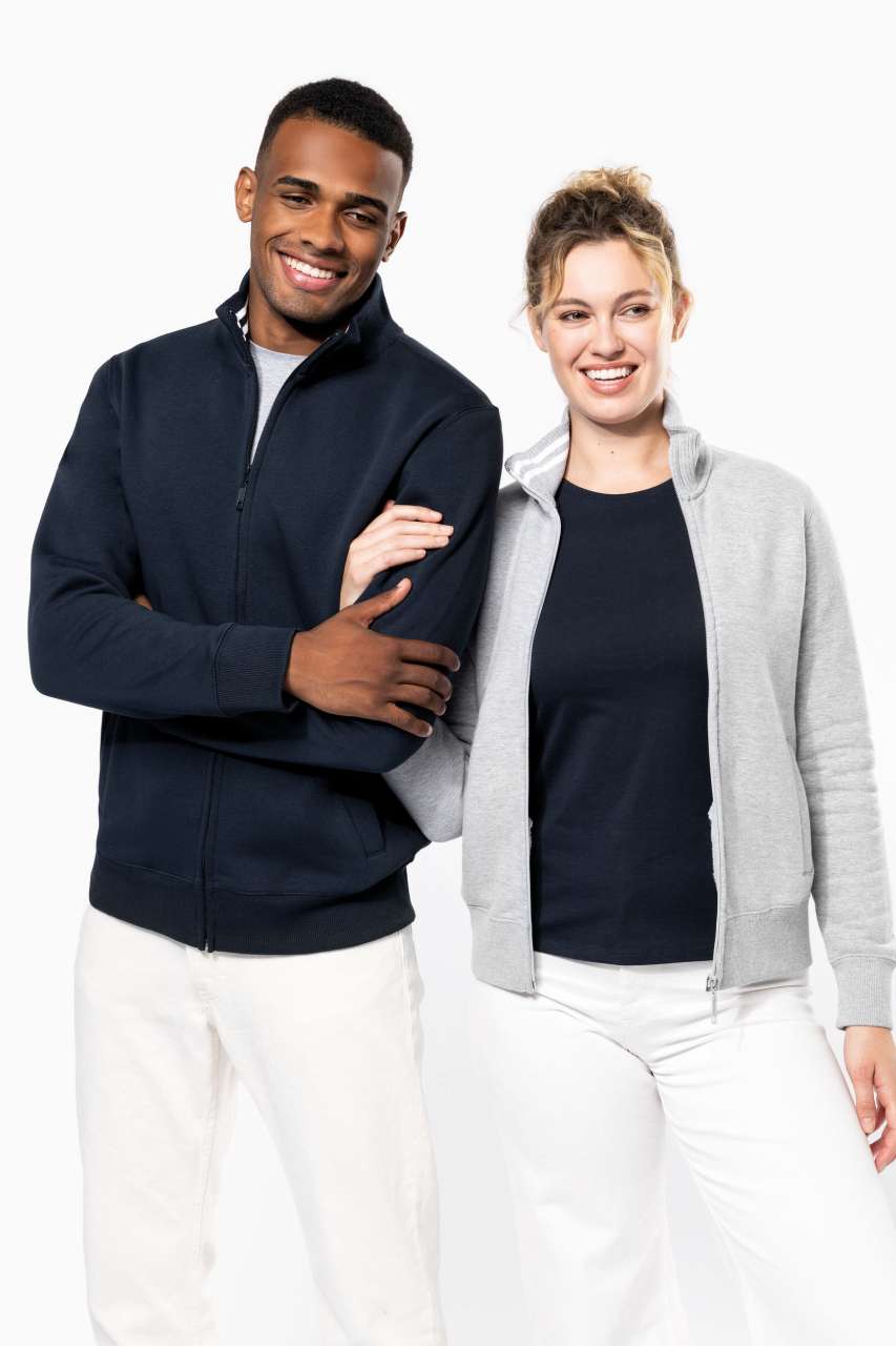KA456 MEN'S FULL ZIP SWEAT JACKET – Obrázok 3