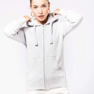 KA464 LADIES' FULL ZIP HOODED SWEATSHIRT