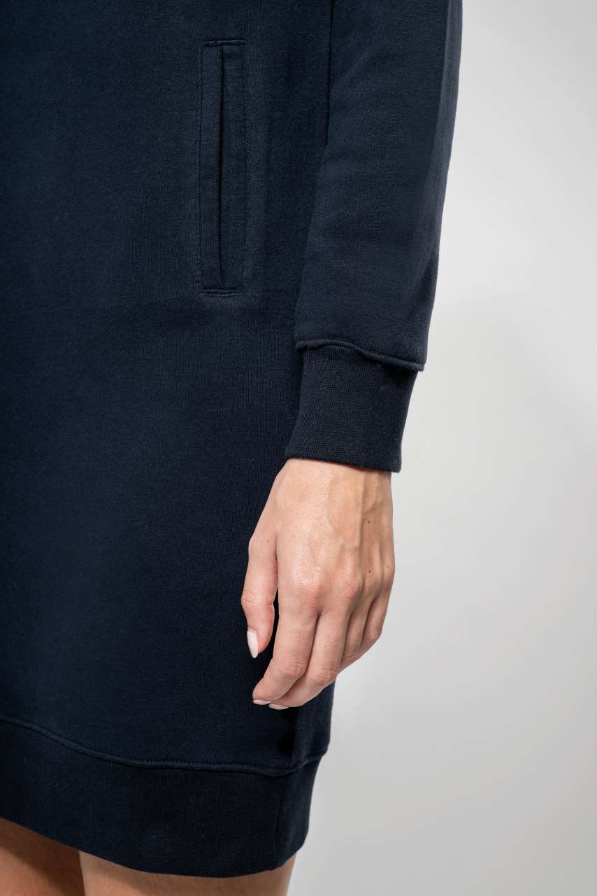 KA493 ORGANIC FLEECE LOUNGE DRESS – Obrázok 3