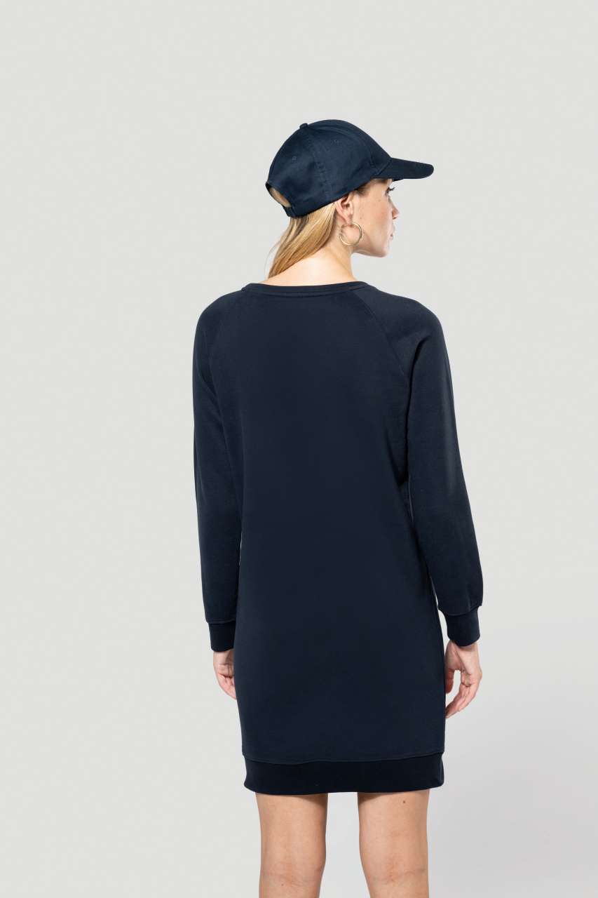 KA493 ORGANIC FLEECE LOUNGE DRESS – Obrázok 7