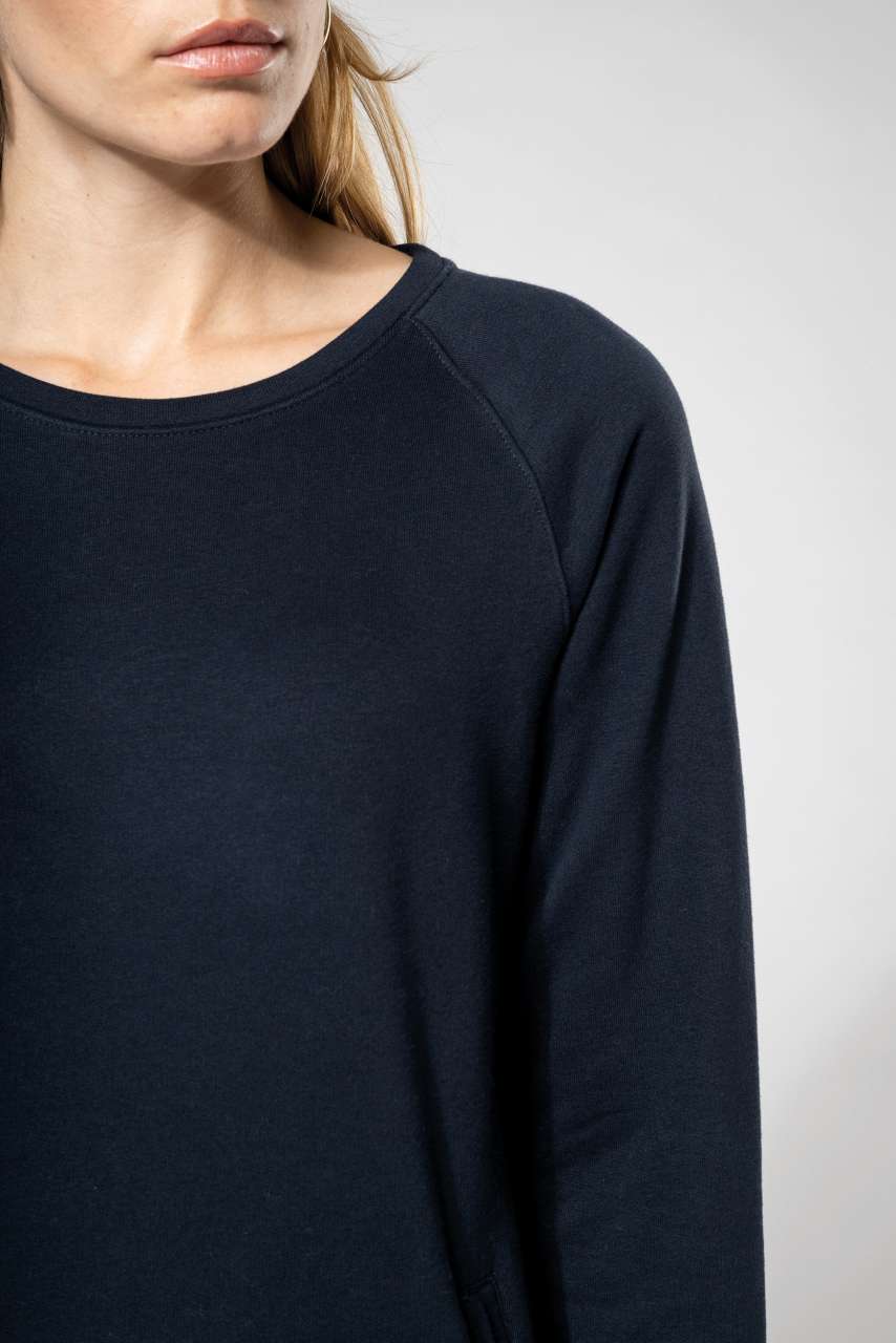 KA493 ORGANIC FLEECE LOUNGE DRESS – Obrázok 8