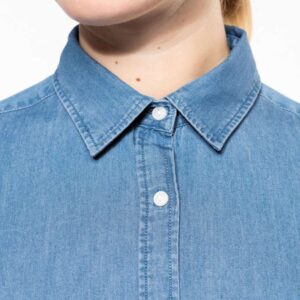 KA509 LADIES’ DENIM SHIRT