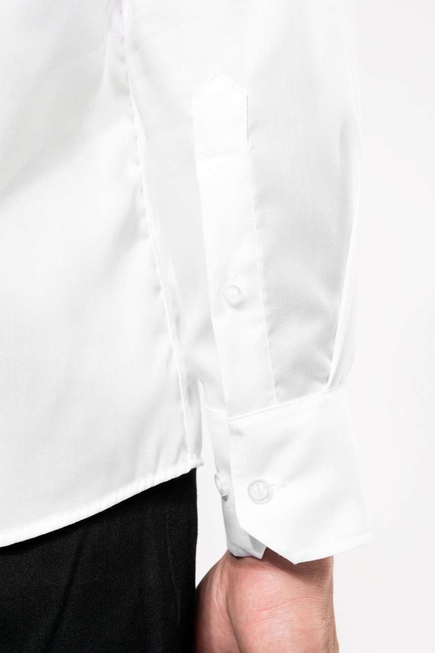 KA522 MEN'S FITTED LONG-SLEEVED NON-IRON SHIRT – Obrázok 3
