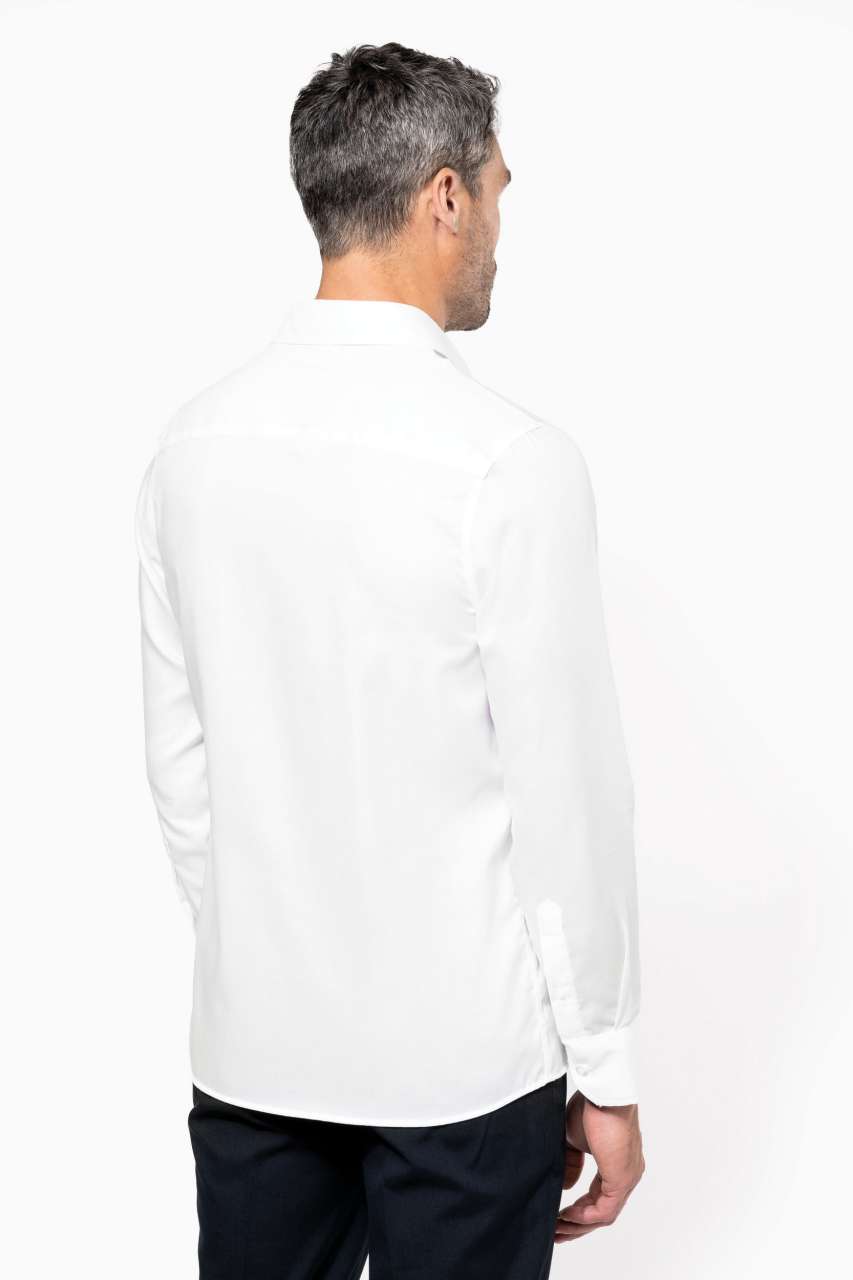KA522 MEN'S FITTED LONG-SLEEVED NON-IRON SHIRT – Obrázok 4