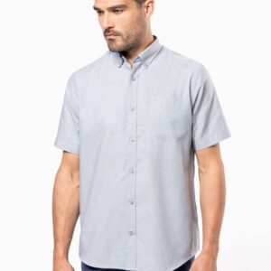 KA535 MEN'S SHORT-SLEEVED OXFORD SHIRT