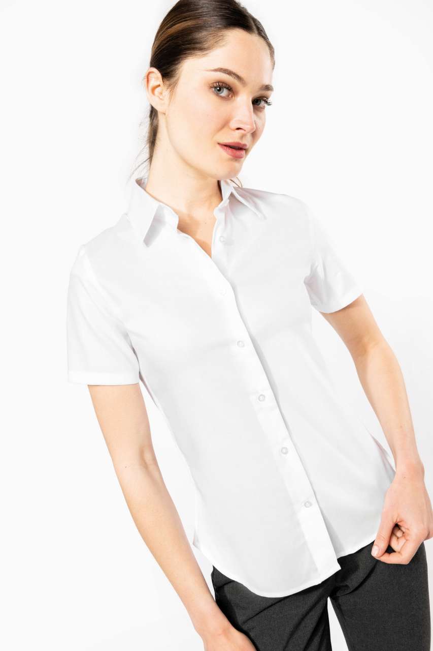KA540 LADIES' SHORT-SLEEVED NON-IRON SHIRT – Obrázok 5