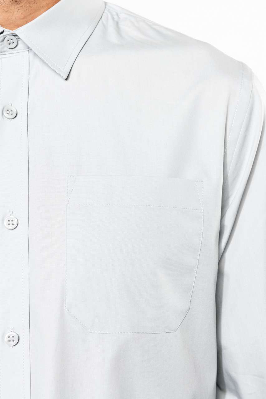 KA541 MEN'S LONG-SLEEVED COTTON POPLIN SHIRT – Obrázok 8