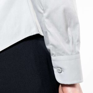 KA542 LADIES' LONG-SLEEVED COTTON POPLIN SHIRT