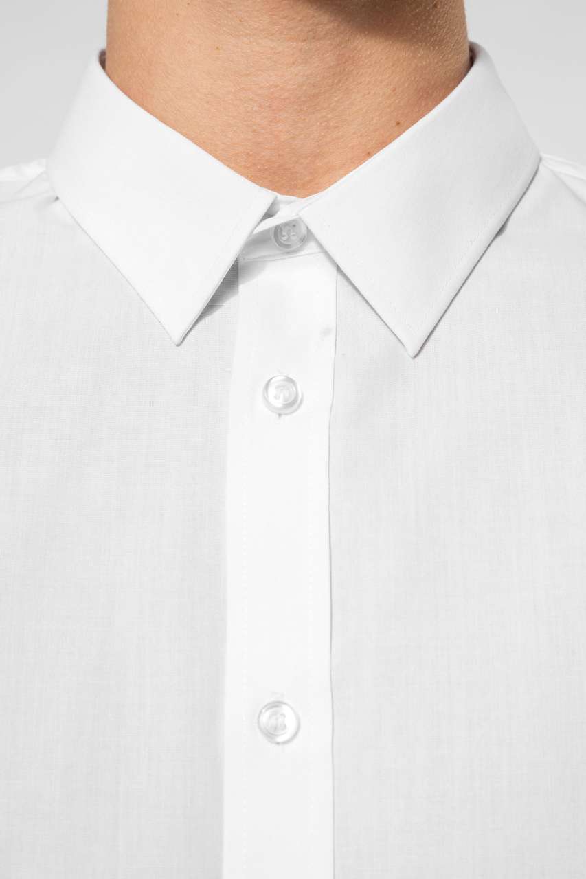 MEN’S POPLIN EASY CARE POLYCOTTON SHIRT – Obrázok 3