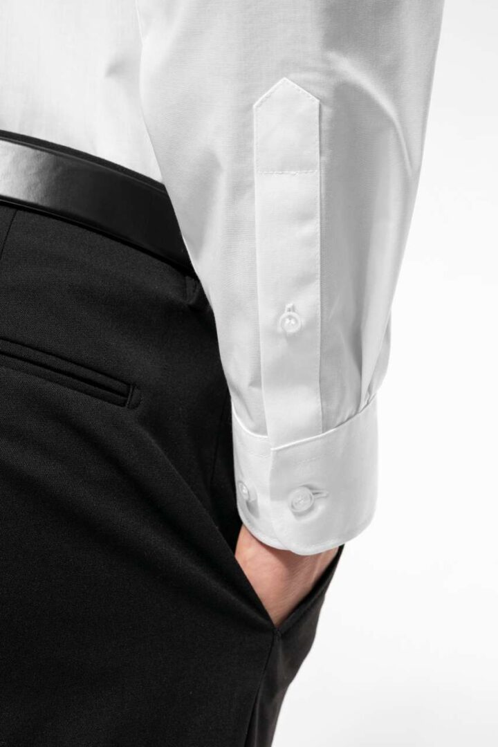 MEN’S POPLIN EASY CARE POLYCOTTON SHIRT – Obrázok 4