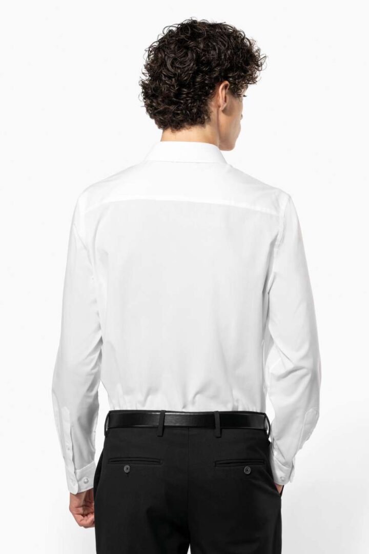 MEN’S POPLIN EASY CARE POLYCOTTON SHIRT – Obrázok 6