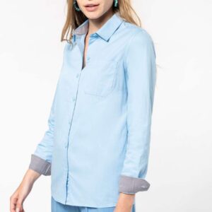 KA585 LADIES’ NEVADA LONG SLEEVE COTTON SHIRT
