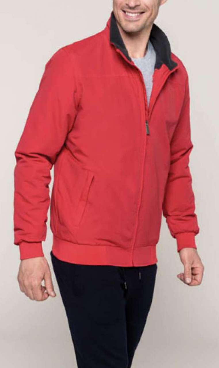 KA607 FLEECE LINED BLOUSON JACKET – Obrázok 2