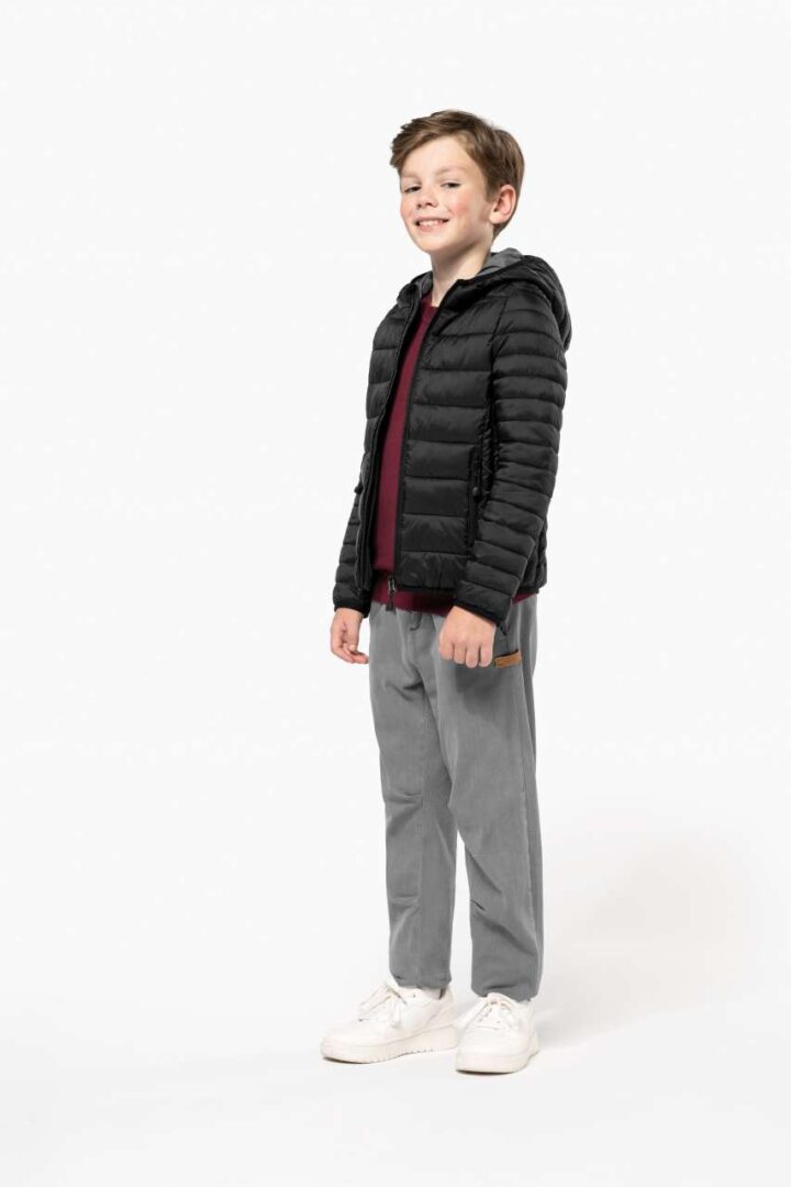KIDS' LIGHTWEIGHT HOODED PADDED JACKET – Obrázok 10