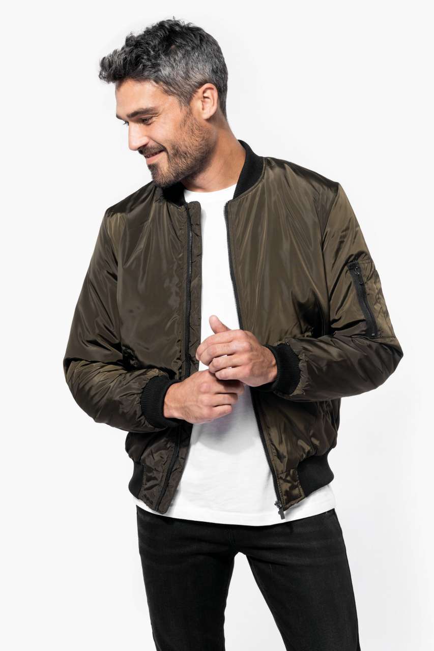 KA6122 MEN'S BOMBER JACKET – Obrázok 3