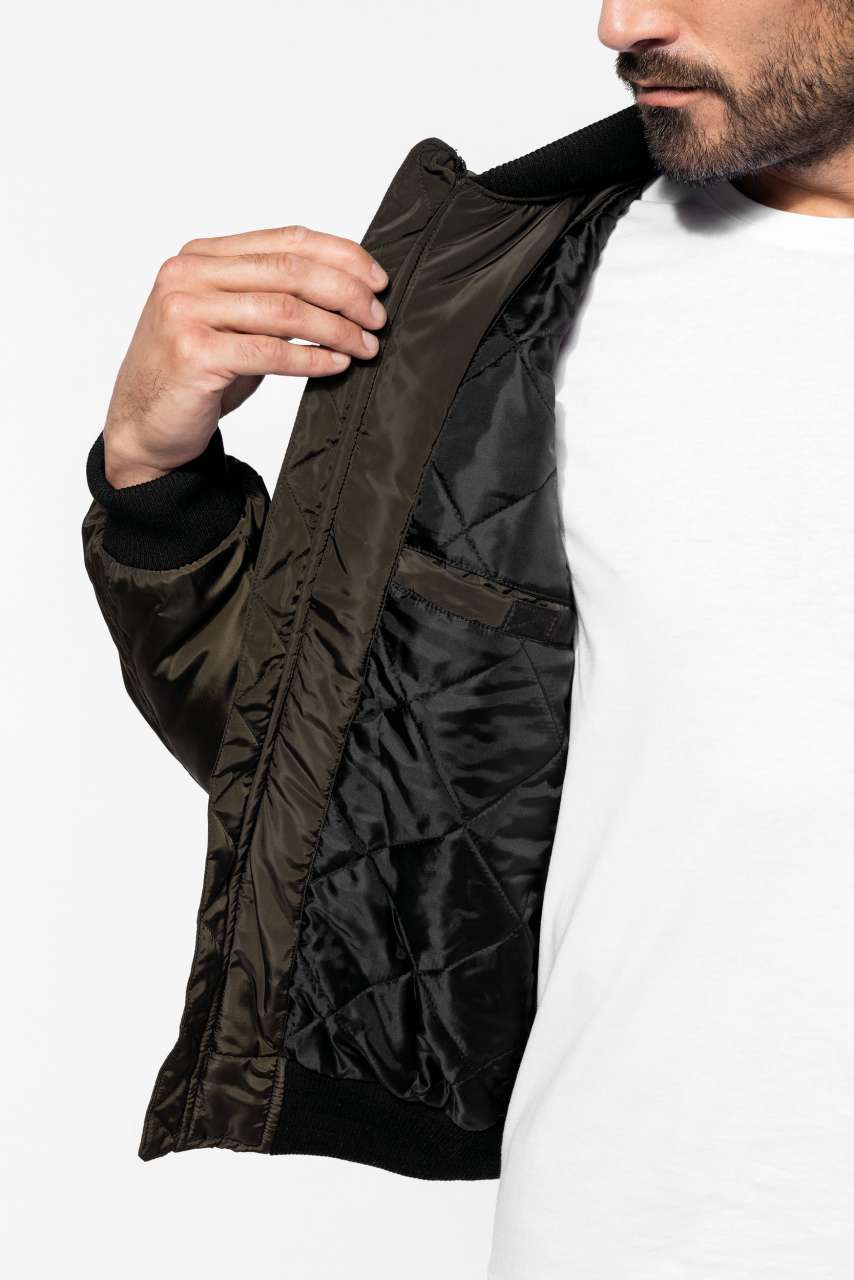 KA6122 MEN'S BOMBER JACKET – Obrázok 4