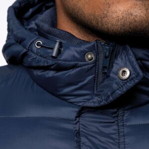 KA6128 MEN'S LIGHTWEIGHT HOODED PADDED PARKA