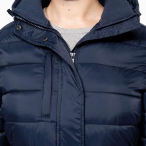 KA6129 LADIES' LIGHTWEIGHT HOODED PADDED PARKA