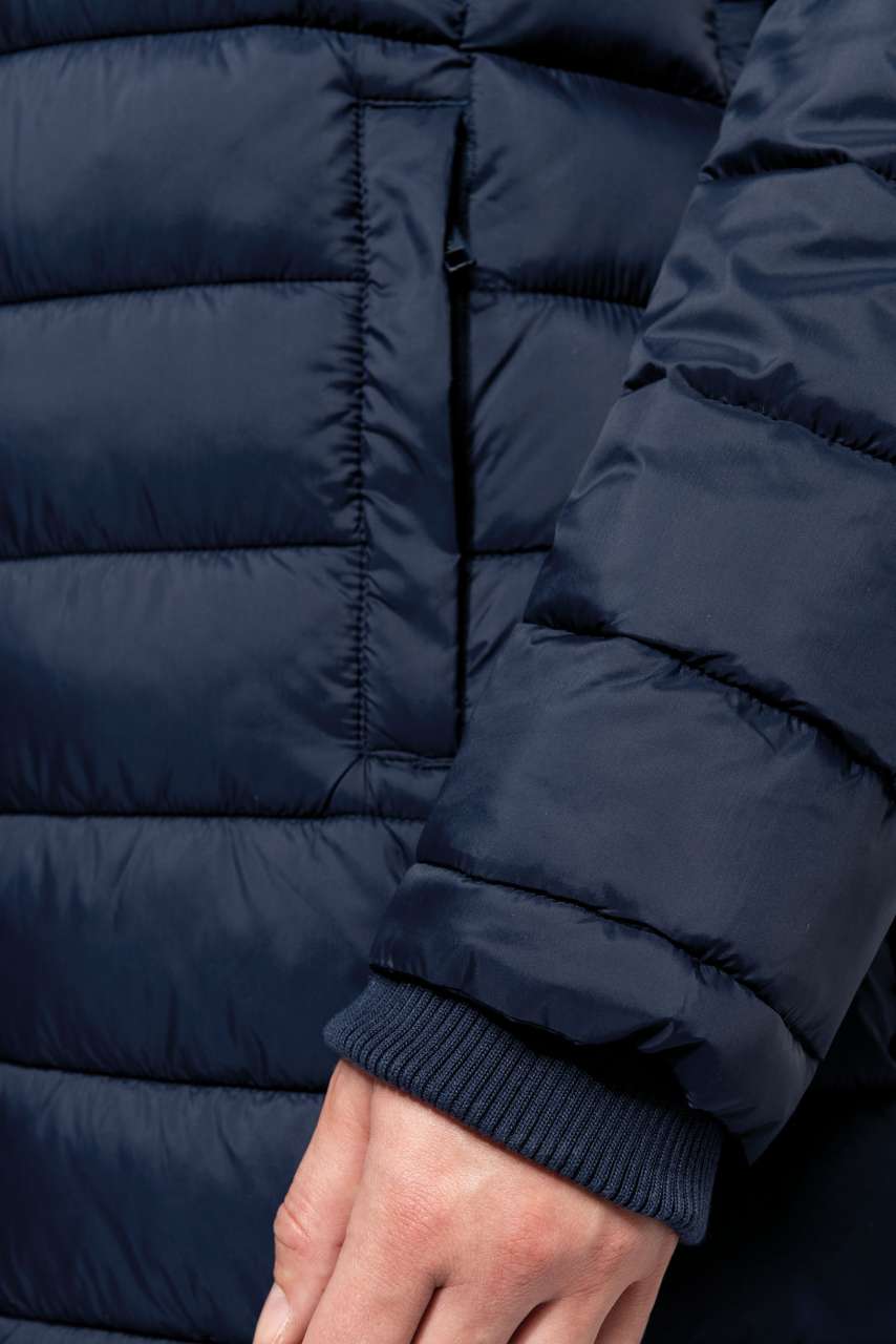 KA6129 LADIES' LIGHTWEIGHT HOODED PADDED PARKA – Obrázok 3