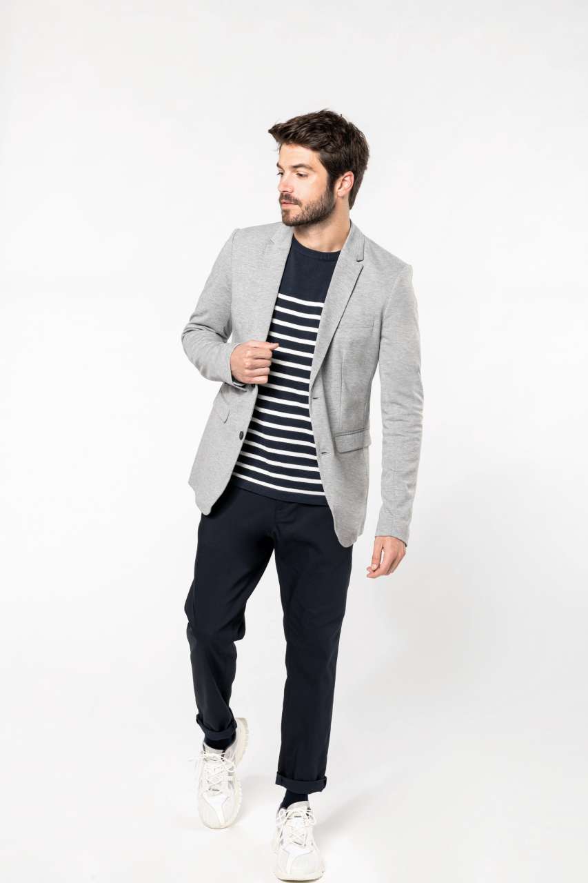 KA6132 MEN’S KNIT JACKET – Obrázok 3
