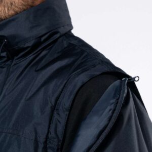 KA693 FACTORY - DETACHABLE SLEEVED BLOUSON JACKET