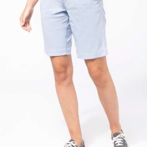 KA751 LADIES' CHINO BERMUDA SHORTS