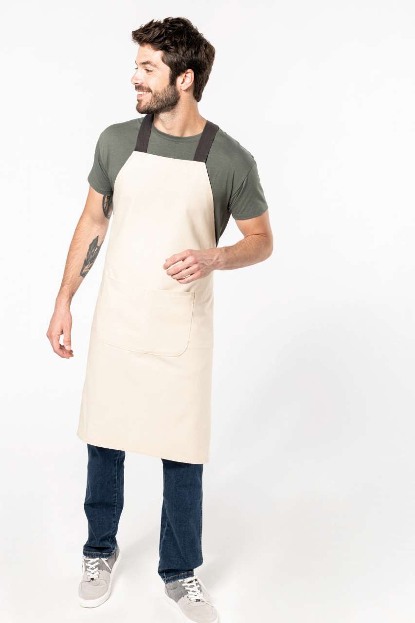 KA8002 ORGANIC COTTON APRON – Obrázok 3