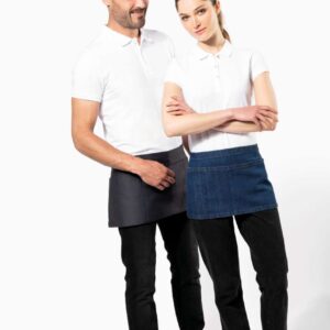 KA886 COTTON SHORT APRON