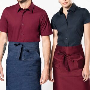 KA897 POLYCOTTON LONG APRON