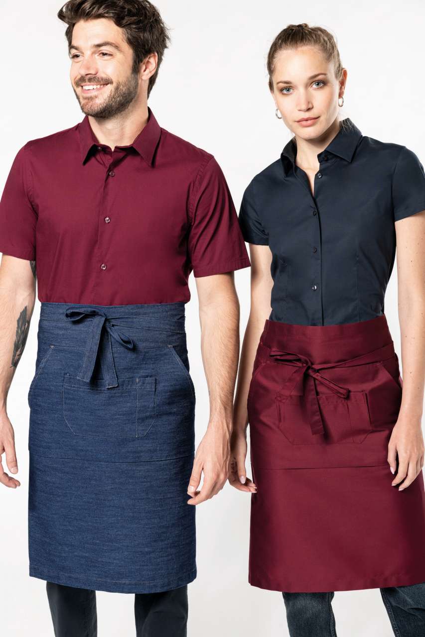KA897 POLYCOTTON LONG APRON
