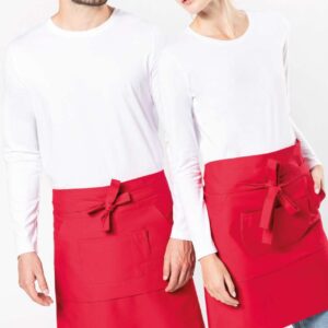 KA898 COTTON MID-LENGTH APRON
