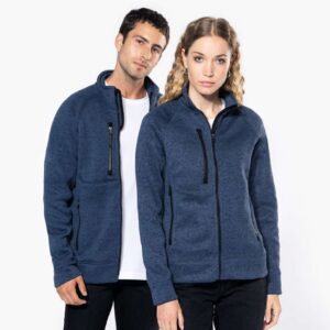 KA9106 MEN'S FULL ZIP HEATHER JACKET