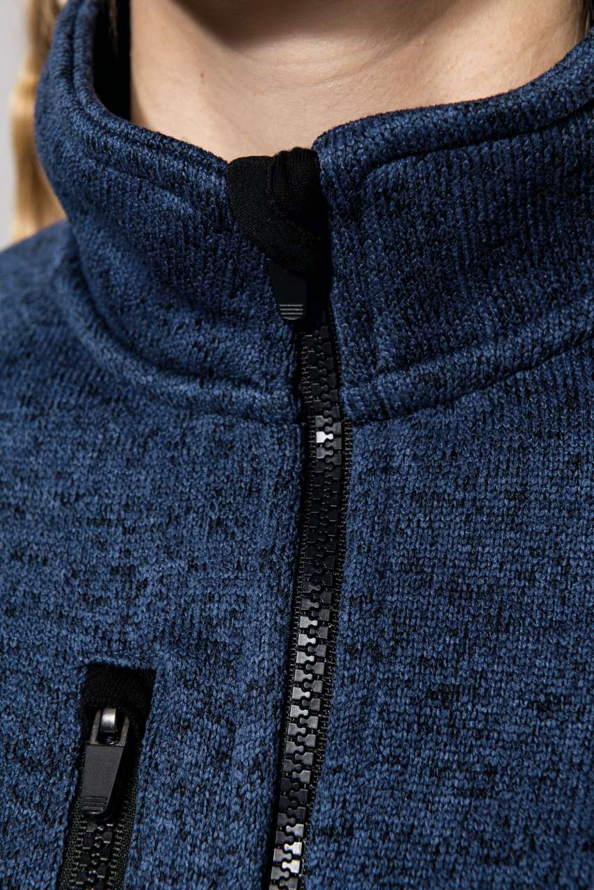 KA9107 LADIES' FULL ZIP HEATHER JACKET – Obrázok 4