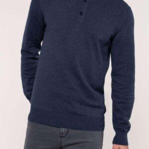 KA983 PREMIUM BUTTON NECK JUMPER