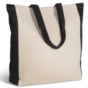 KI0275 TWO-TONE TOTE BAG