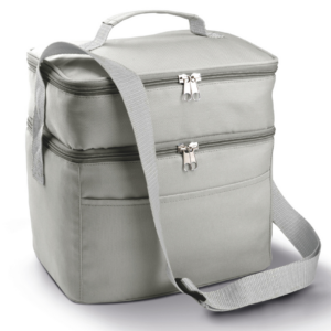 KI0317 DOUBLE COMPARTMENT COOLER BAG