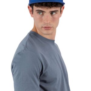 KP113 TRUCKER FLAT PEAK CAP - 6 PANELS