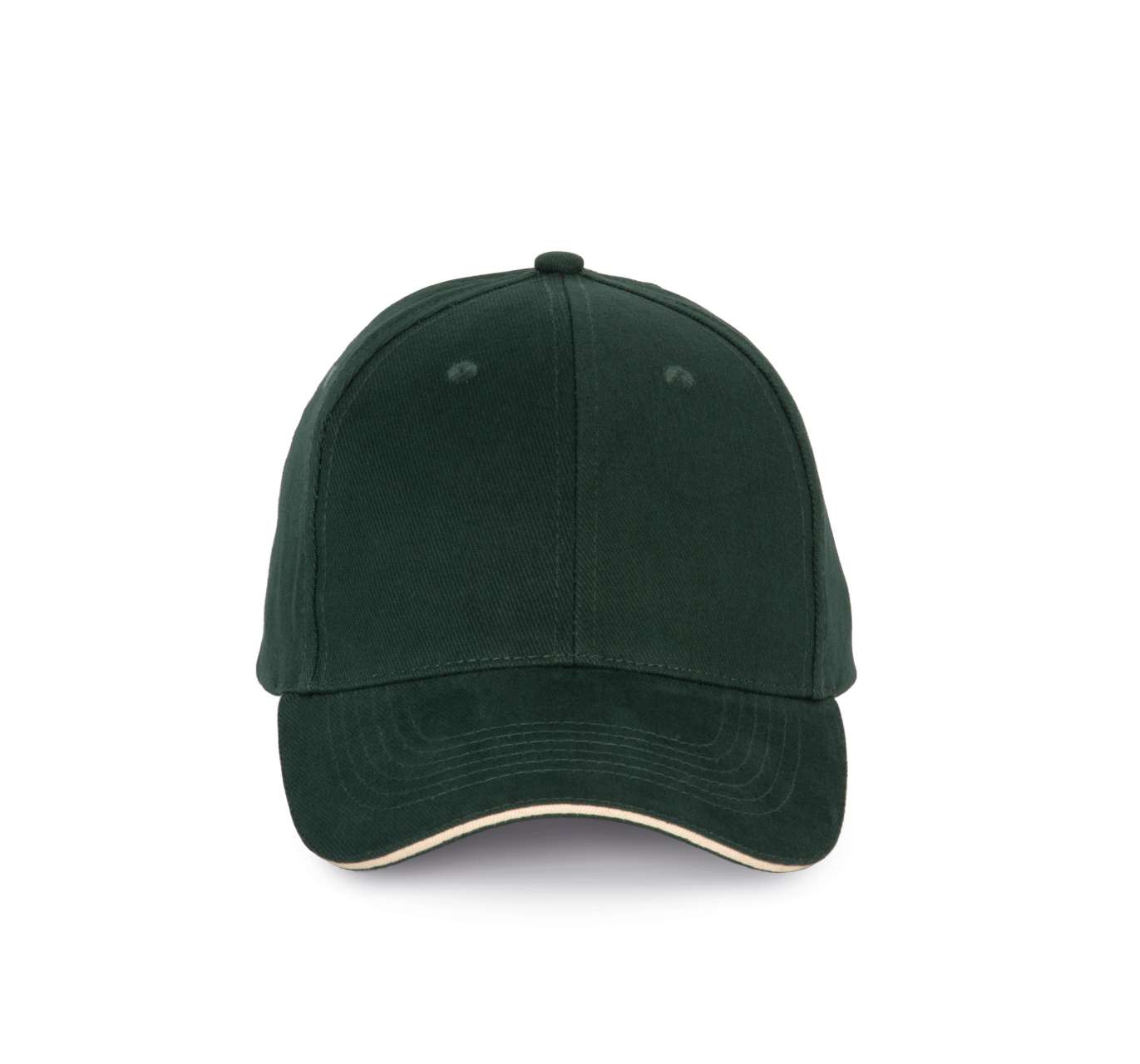 KP185 CAP WITH CONTRASTING SANDWICH PEAK - 6PANELS – Obrázok 4