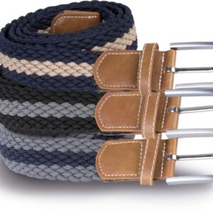 KP805 BRAIDED ELASTICATED BELT