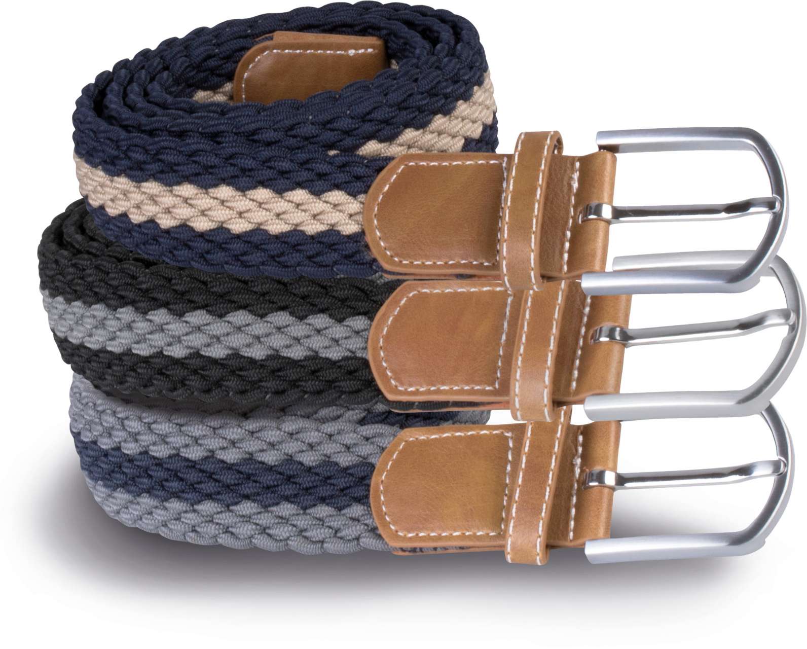 KP805 BRAIDED ELASTICATED BELT