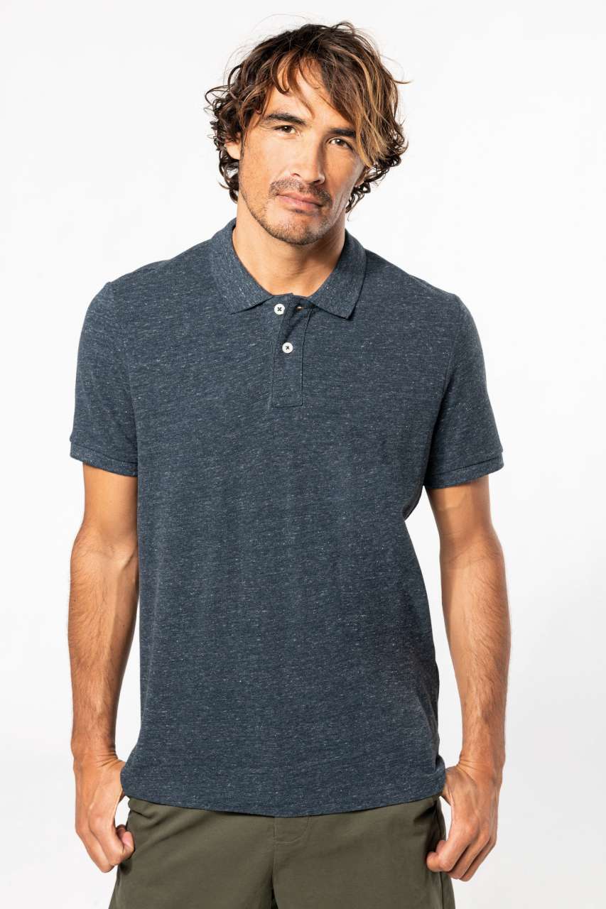 KV2206 MEN'S VINTAGE SHORT SLEEVE POLO SHIRT