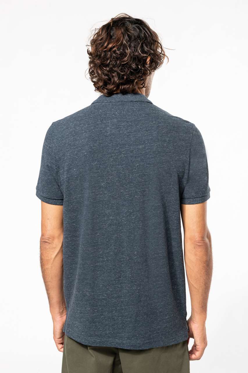 KV2206 MEN'S VINTAGE SHORT SLEEVE POLO SHIRT – Obrázok 2