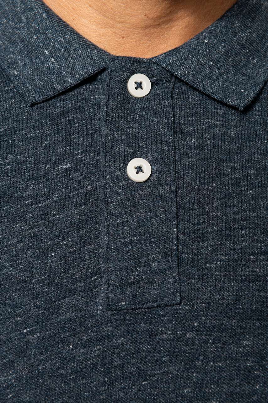 KV2206 MEN'S VINTAGE SHORT SLEEVE POLO SHIRT – Obrázok 3