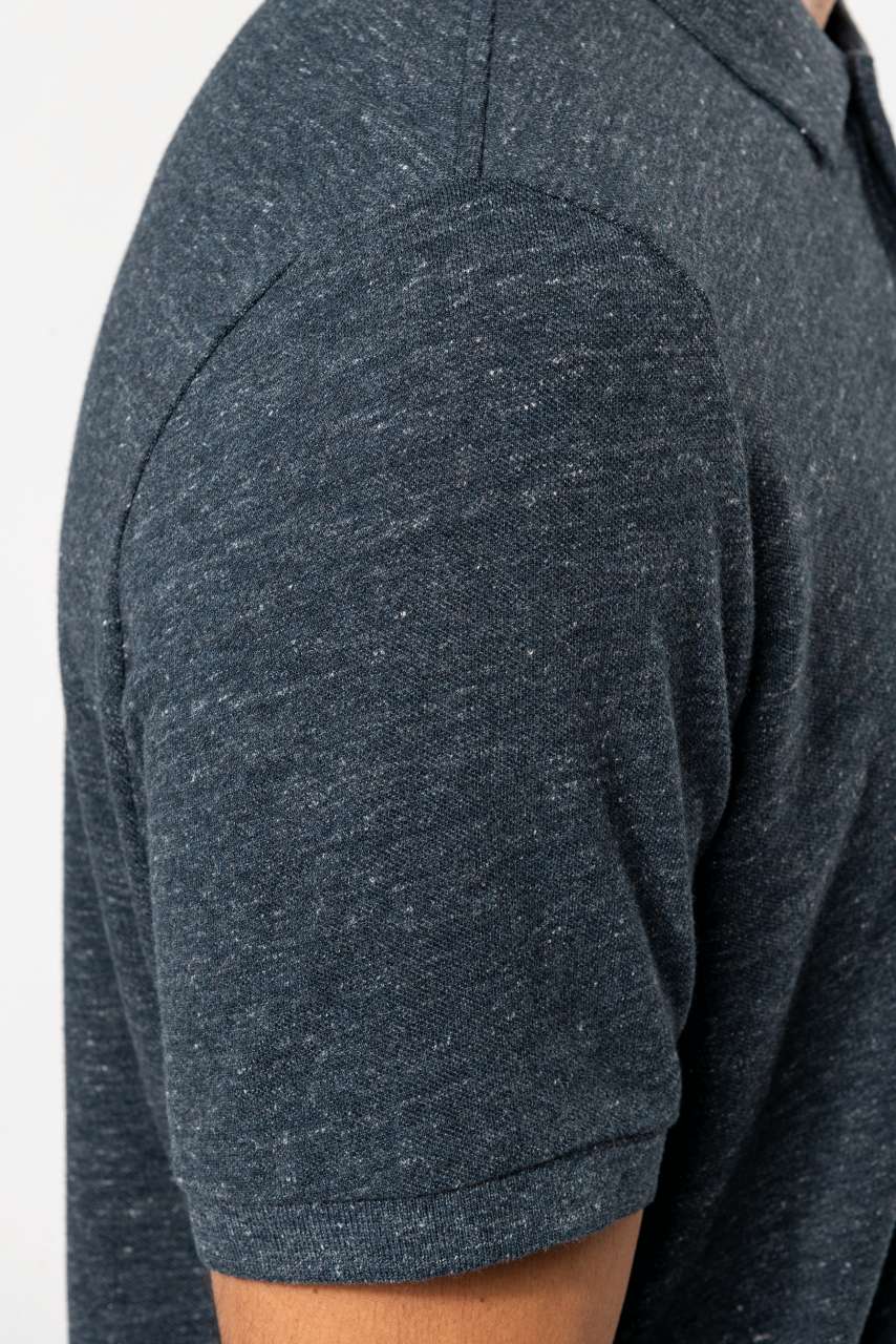 KV2206 MEN'S VINTAGE SHORT SLEEVE POLO SHIRT – Obrázok 4