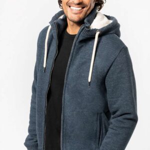 KV2312 VINTAGE SHERPA-LINED FLEECE JACKET