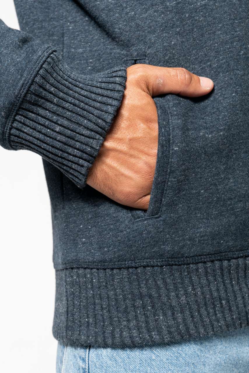 KV2312 VINTAGE SHERPA-LINED FLEECE JACKET – Obrázok 7