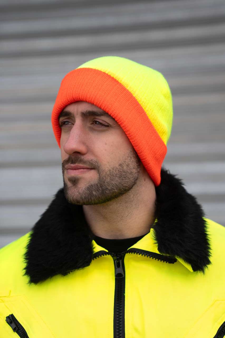 KXST TWO-TONE KNITTED HAT - METZ