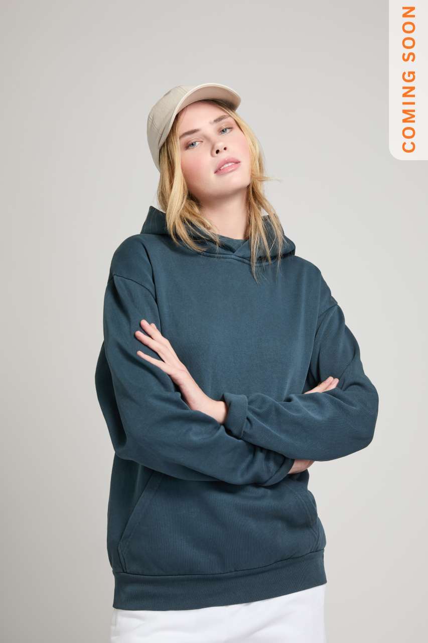 URBAN HOODIE GARMENT DYED – Obrázok 3